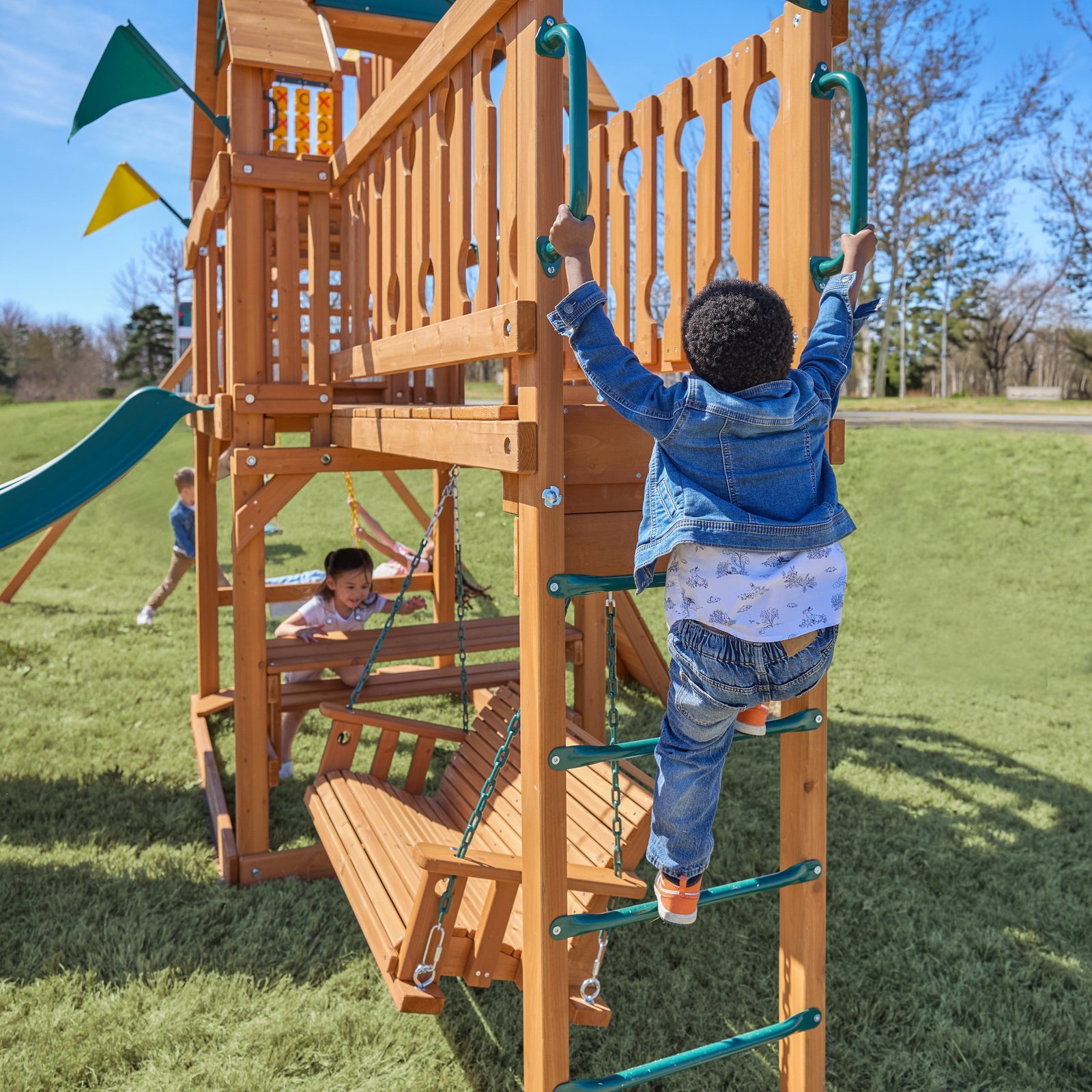 Summerville Deluxe Swing Set - Image 12