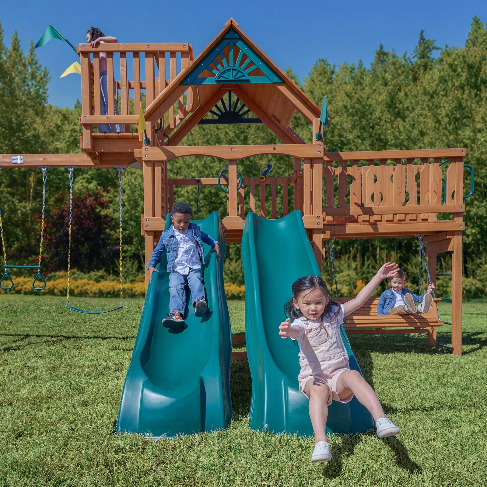 Summerville Deluxe Swing Set - Image 8