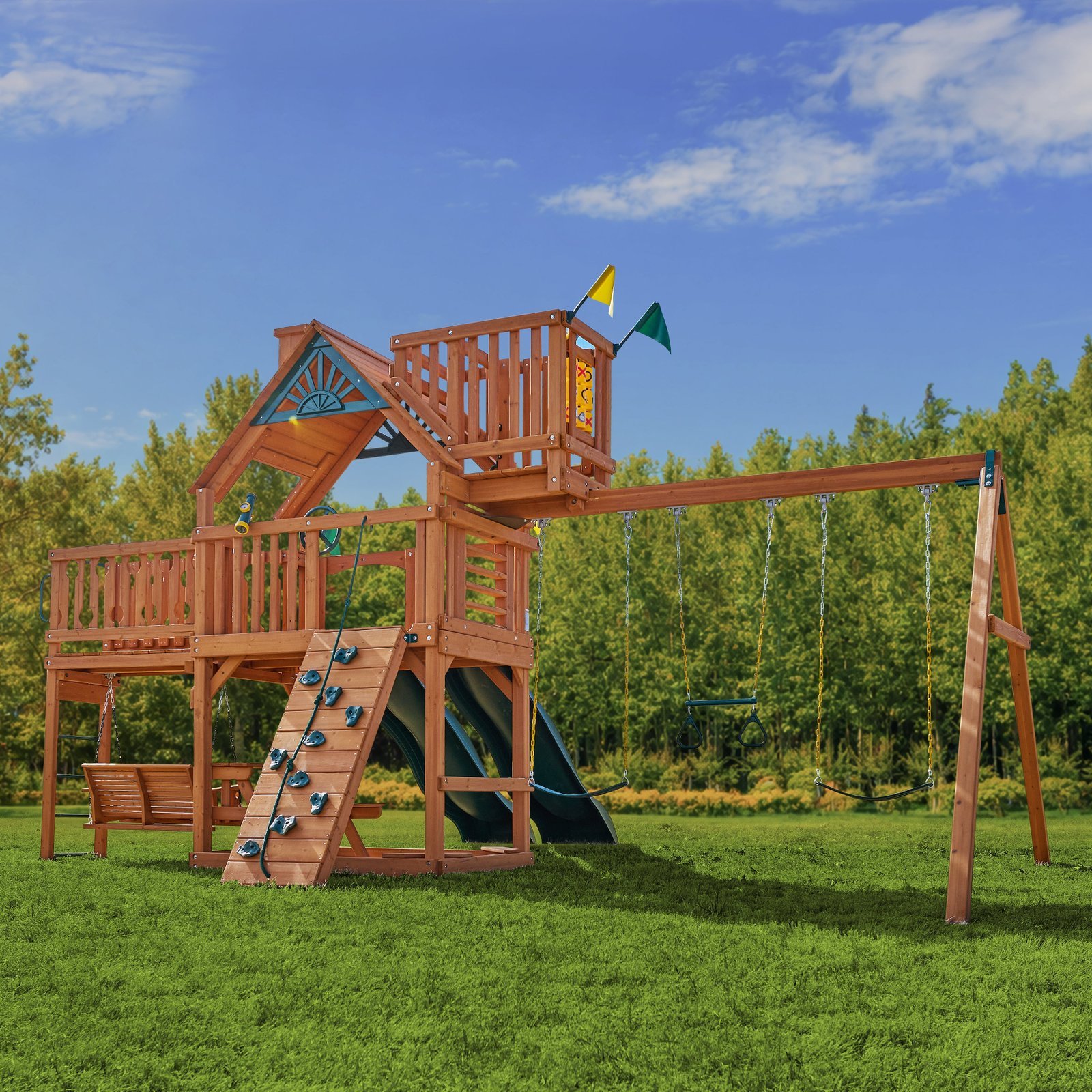 Summerville Deluxe Swing Set - Image 5