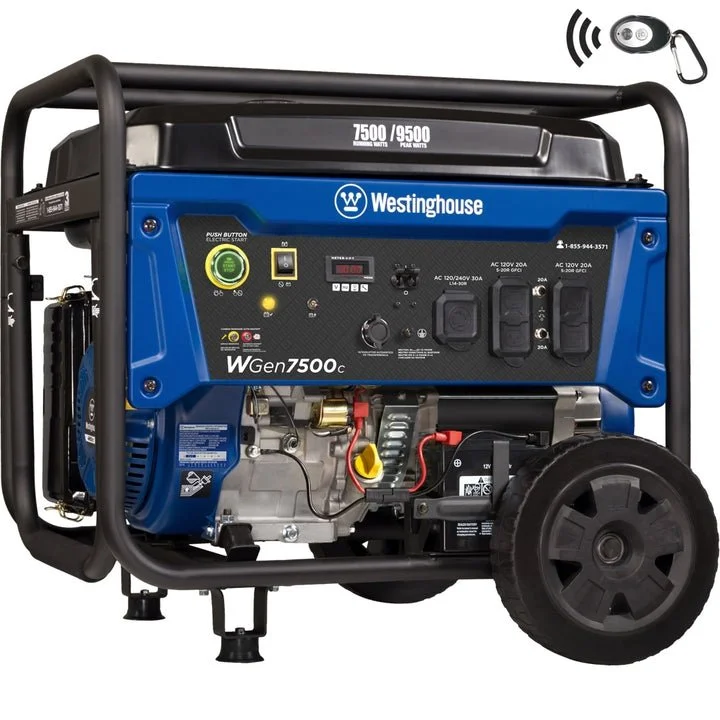 Westinghouse WGen7500c 9500 Peak Watt Portable Generators - Image 6