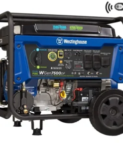Westinghouse WGen7500DF Dual Fuel Portable Generators.