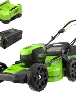 Greenworks 80V 21″ Cordless Self-Propelled Lawn Mowers - Image 6