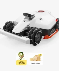 MAMMOTION LUBA 2 AWD 10000X Robot Lawn Mower. Multi-zone & No-go-zone Managements.