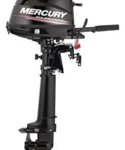 Mercury 5hp Tiller FourStroke Outboard Motor – 15″ Shaft, Manual Tilt/Trim, Manual Start - Image 3
