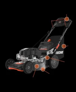 Alternative view of Echo LM-2119SP 21″ Self-Propelleds Lawn Mowers