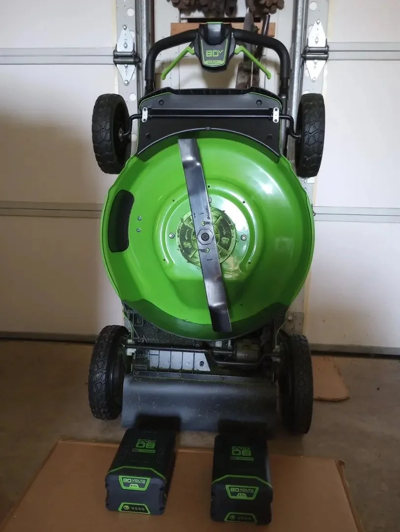 Greenworks 80V 21-Inch Self-Propelled Lawn Mowers - Image 5