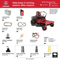 Troy-Bilt Mustang Z46 Zero-Turn Riding Lawn Mowers - Image 5