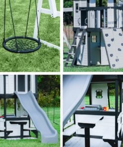 Canyon Creek Swing Set – White - Image 3