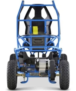 Alternative view of MotoTec Maverick Go Karts.