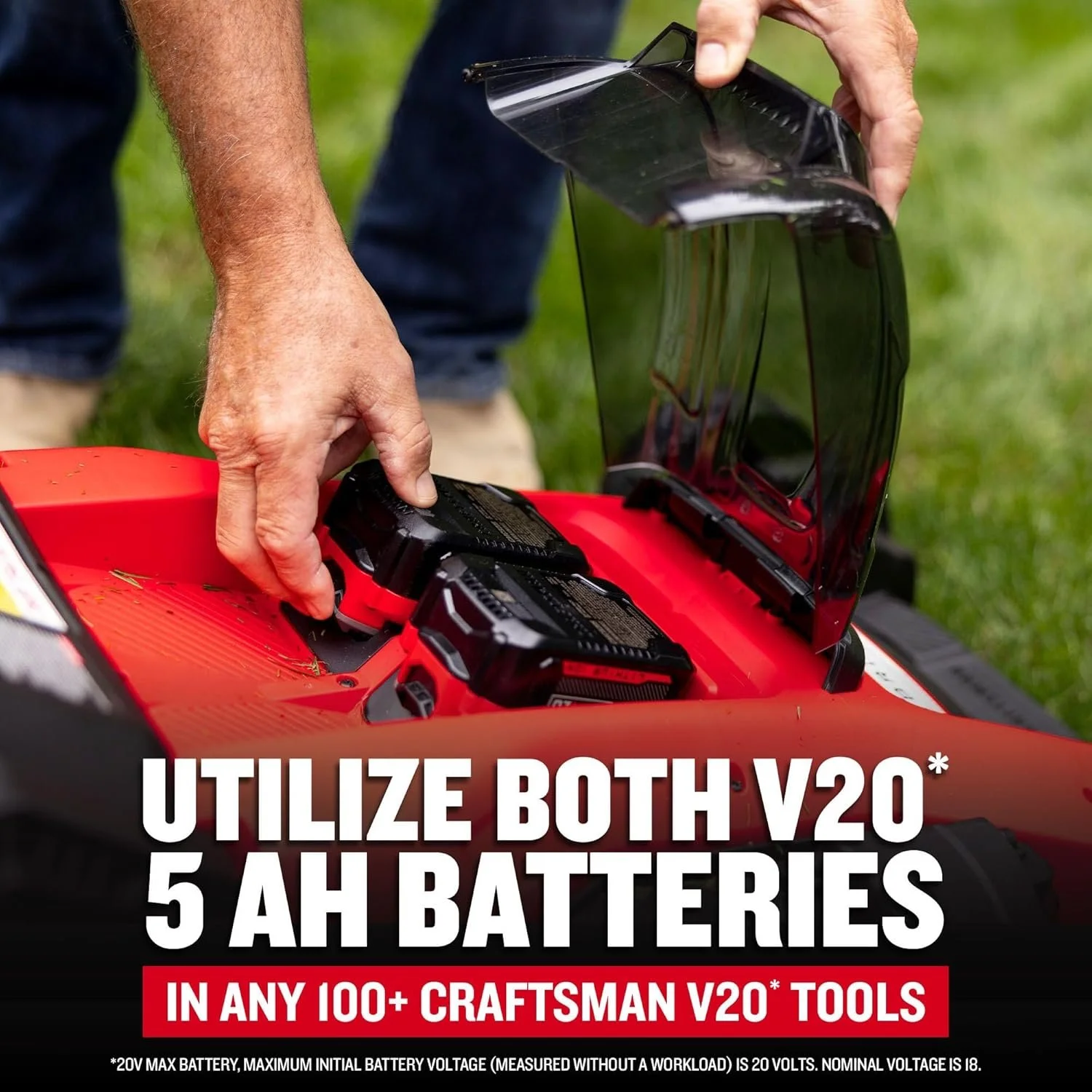 CRAFTSMAN V20 Lawn Mower, Push Mowers - Image 4