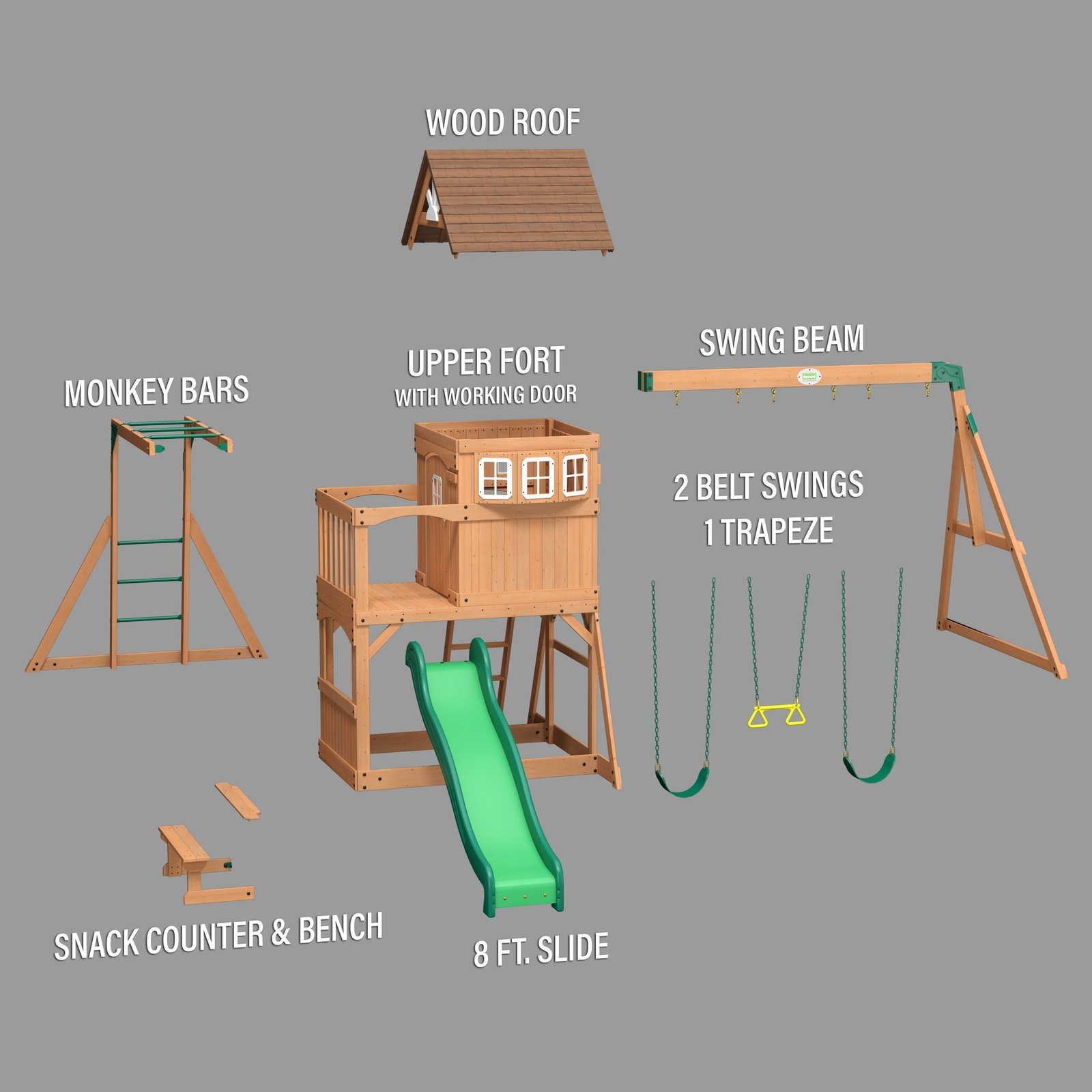 Montpelier Swing Set - Image 11