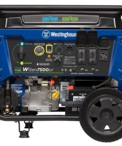 Westinghouse WGen7500DF Dual Fuel Portable Generators. - Image 4