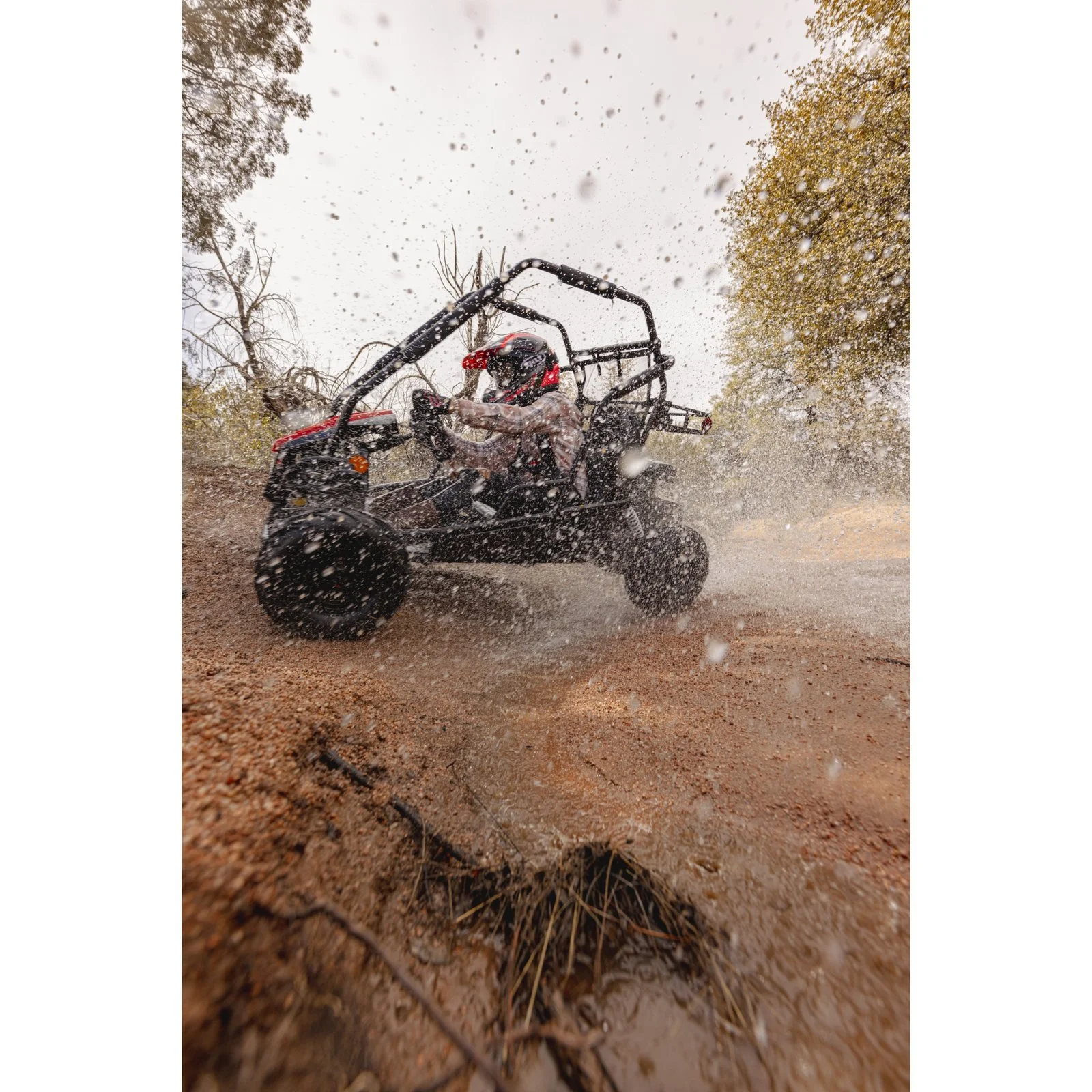 Coleman Powersports GK200 196cc Gas Powered Dual Seat Go-Karts - Image 2