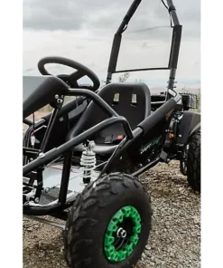 Alternative view of Drift Hero Single Seat Gas Go Karts.