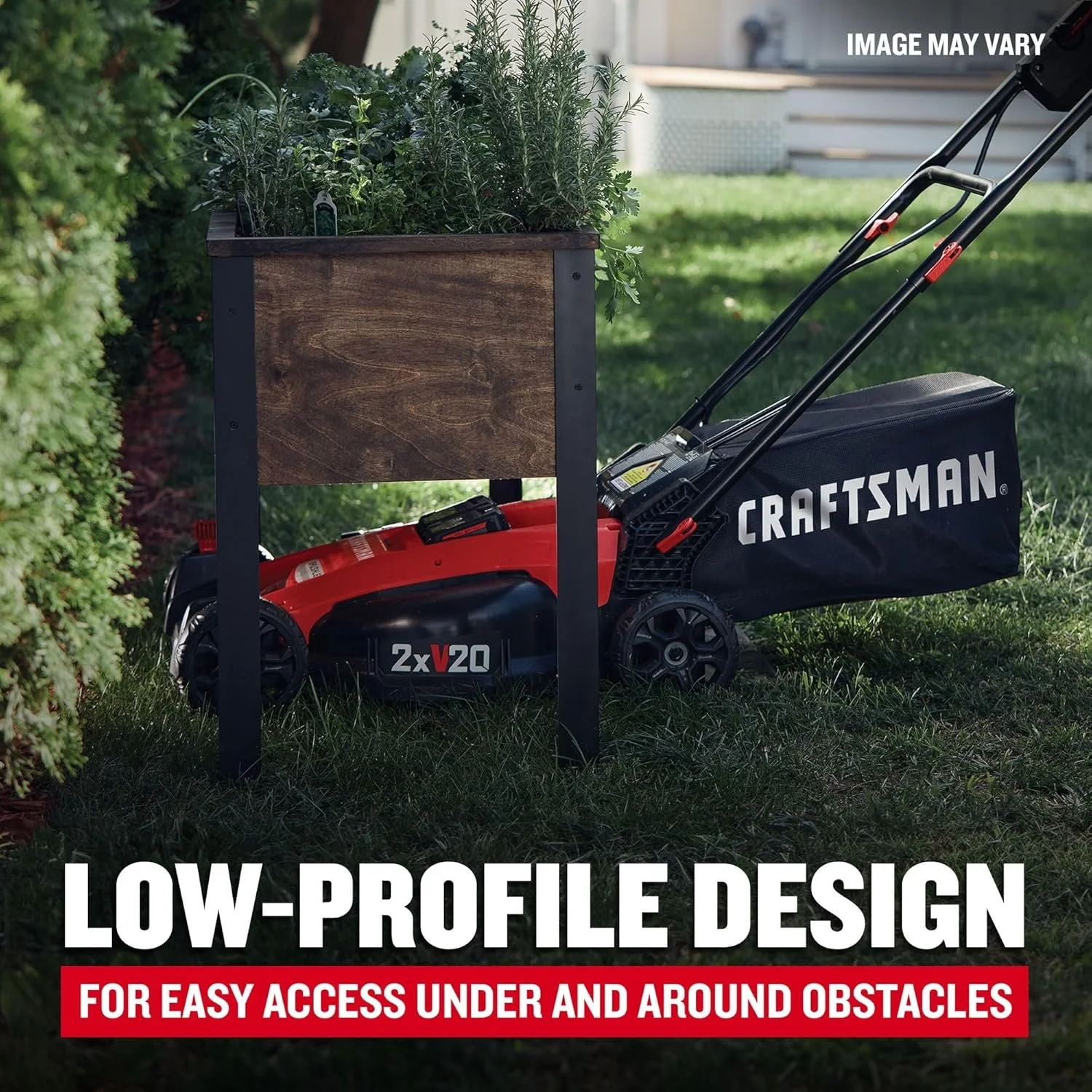 CRAFTSMAN V20 Lawn Mower, Push Mowers - Image 3