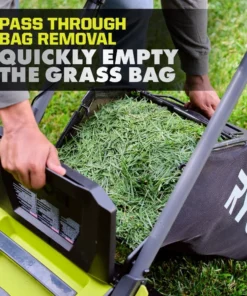 Alternative view of RYOBI 40V HP Brushless 20 in. Cordless Battery Walks Behind Push Mowers with 6.0