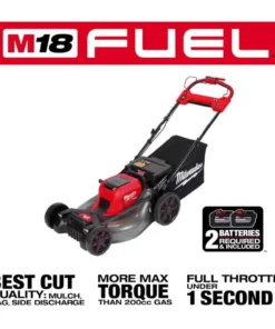 Alternative view of Milwaukee 2823-22HD M18 FUEL Self-Propelled Dual Battery Mower Kits.