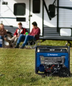 Alternative view of WGen5300sc Generator with CO Sensors.