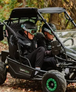 Alternative view of Drift Hero 2-Seater Electric Go Karts.