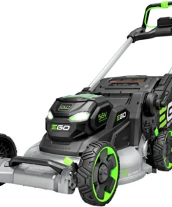 Alternative view of EGO Power+ LM2200SP 22″ Aluminum Deck Select Cut Self-Propelled Lawn Mowers.