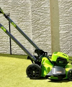 Alternative view of Greenworks 80V 21-Inch Self-Propelled Lawn Mowers.