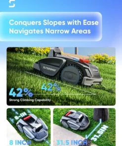 Alternative view of Sunseeker V3 Quiet Lawn Mowers.