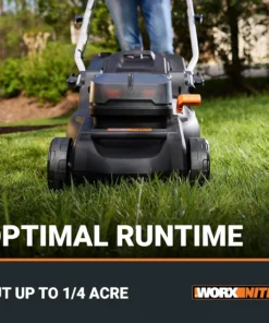Alternative view of WORX Nitro 40V 16″ Cordless Lawn Mowers w/Brushless Motor 2.0 & Intellicut.