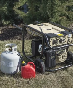 Alternative view of Sportsman 7500 Watt Dual Fuel Generators.