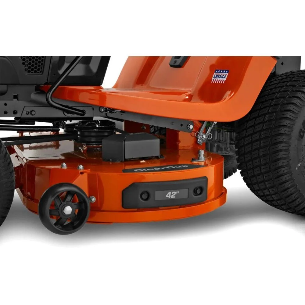 Husqvarna TS 242XD 42 Inch 21.5HP Kawasaki Gasoline Riding Lawn Mowers - Image 4