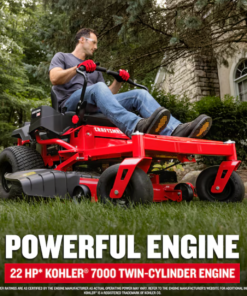 CRAFTSMAN Z5800 | 54in 24HP Zero-Turn Riding Mower | 24 HP Kohler Engine | High-Back Seat (17RRFACW093) - Image 3