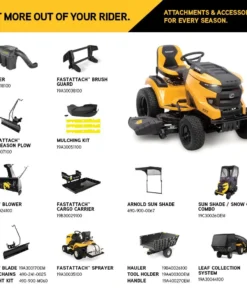 Alternative view of Cub Cadet XT1 GT54 Riding Lawn Mowers.