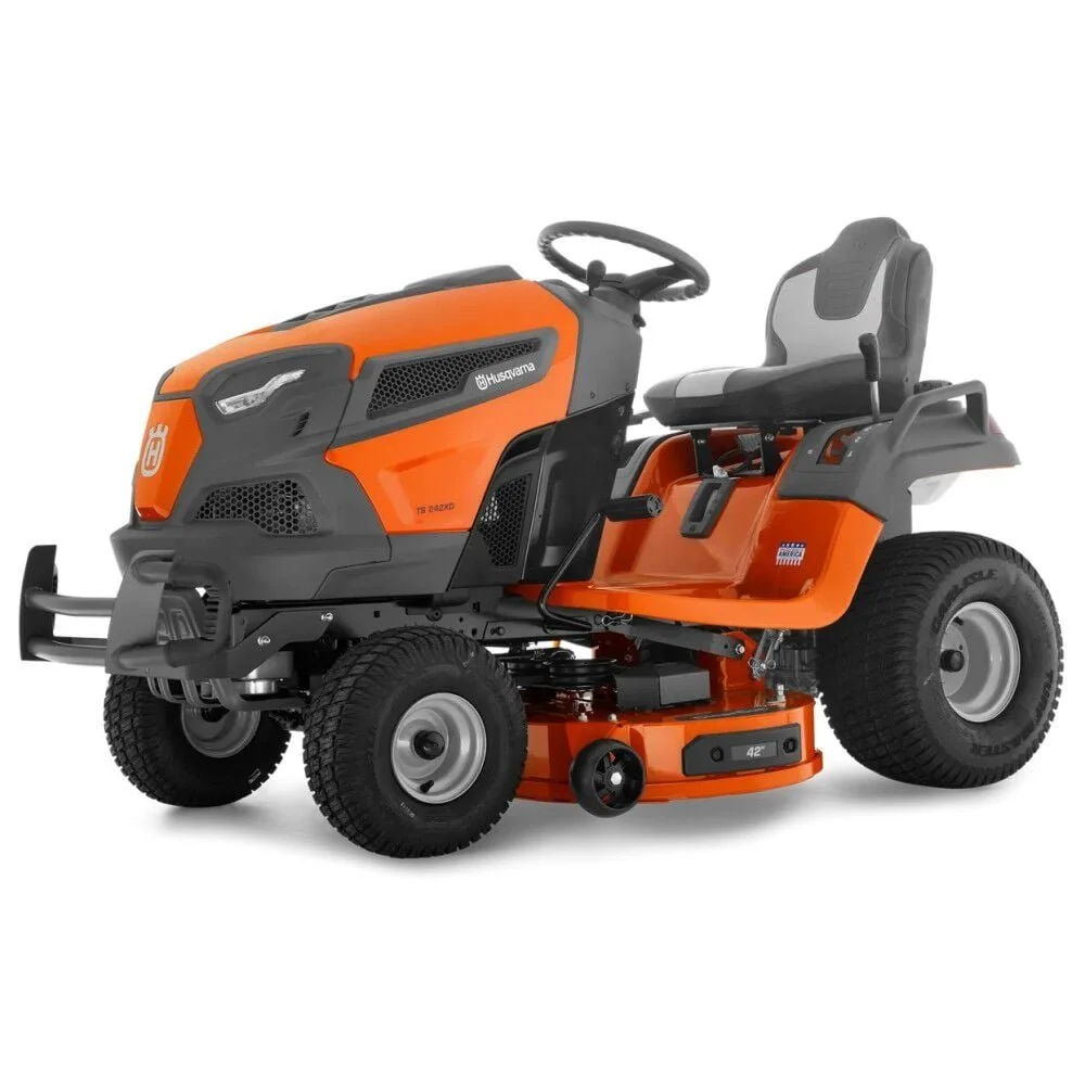 Husqvarna TS 242XD 42 Inch 21.5HP Kawasaki Gasoline Riding Lawn Mowers - Image 2