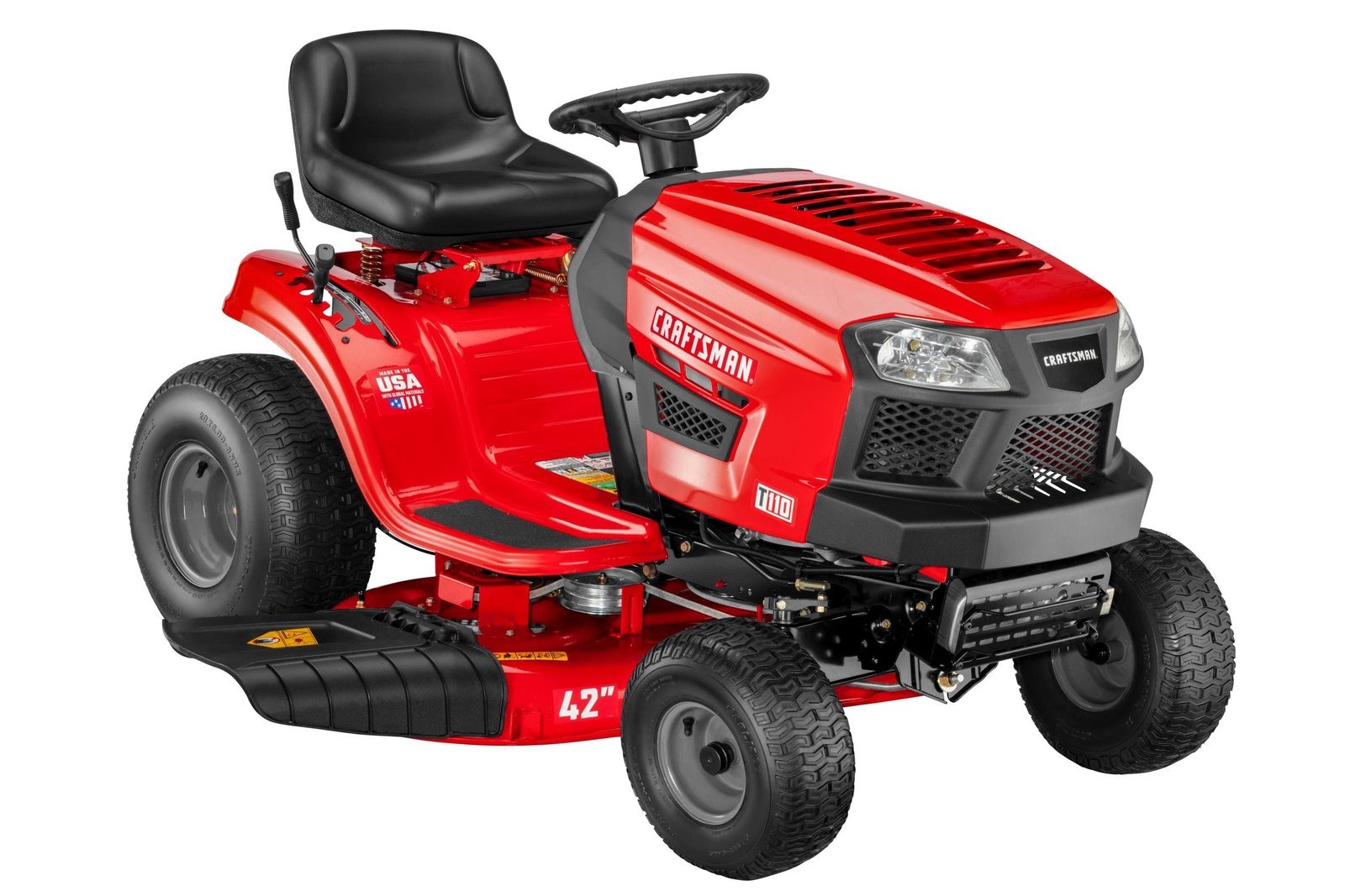 Craftsman T110 | 42″ Riding Mower | 17.5 HP Briggs & Stratton Engine | 7-Speed Transmission - Image 4