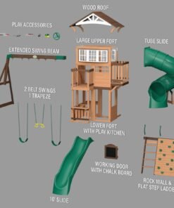 Bristol Point Swing Set - Image 13