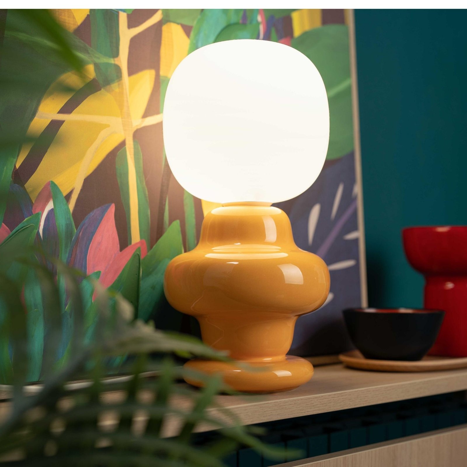 Copacabana Table Lamp - Marrone Moka