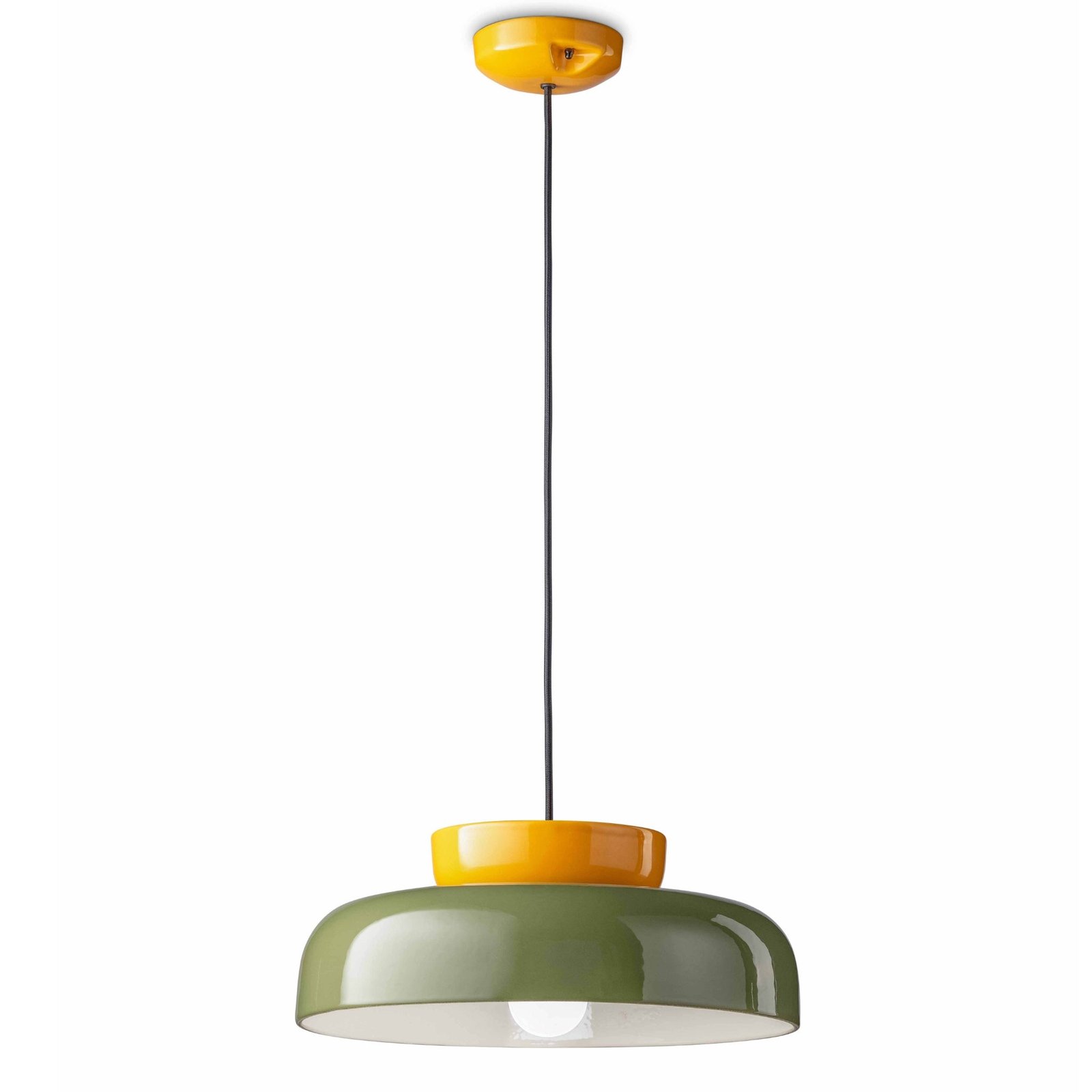 Maracana Pendant - Azzurro & Giallo - Image 2