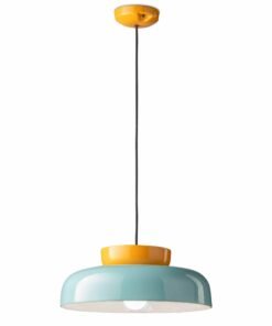 Maracana Pendant - Azzurro & Giallo