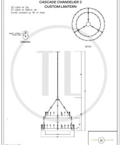 Cascade Chandelier 2 - Custom - Image 4