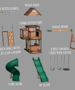 Cedar Cove Swing Set - Image 11