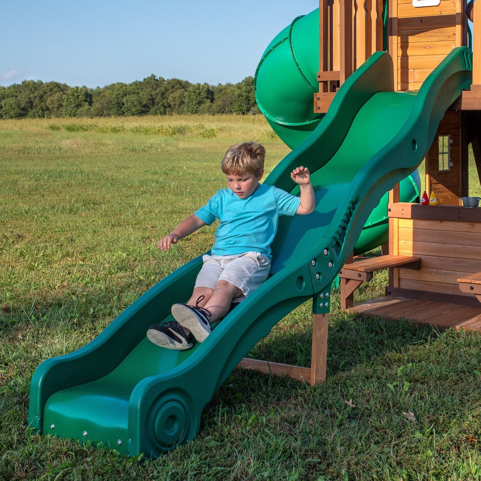 Cedar Cove Swing Set - Image 7