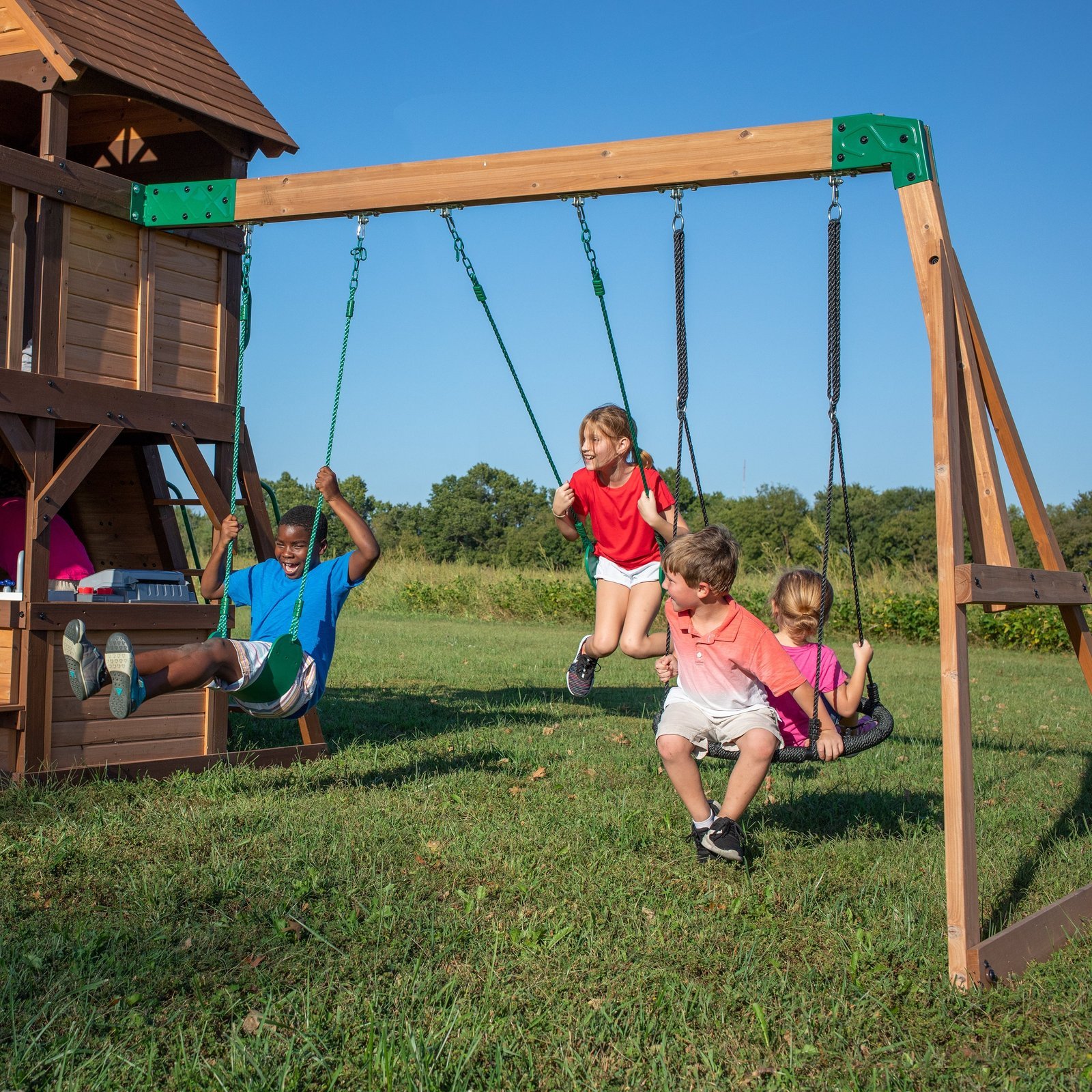 Cedar Cove Swing Set - Image 6