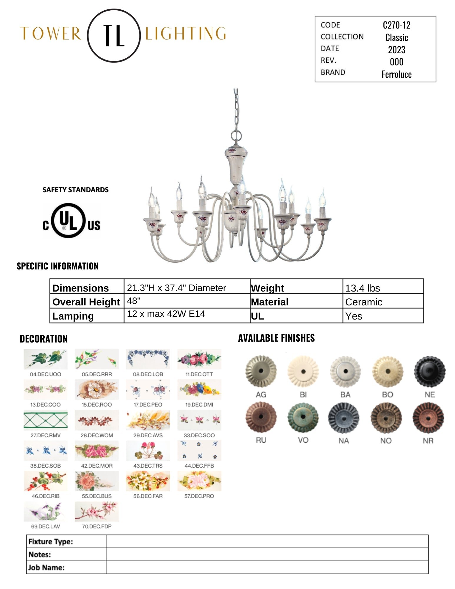 Sanremo Chandelier - Image 9