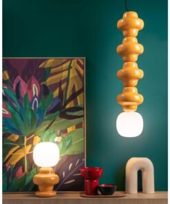 Alternative view of Copacabana Table Lamp - Marrone Moka