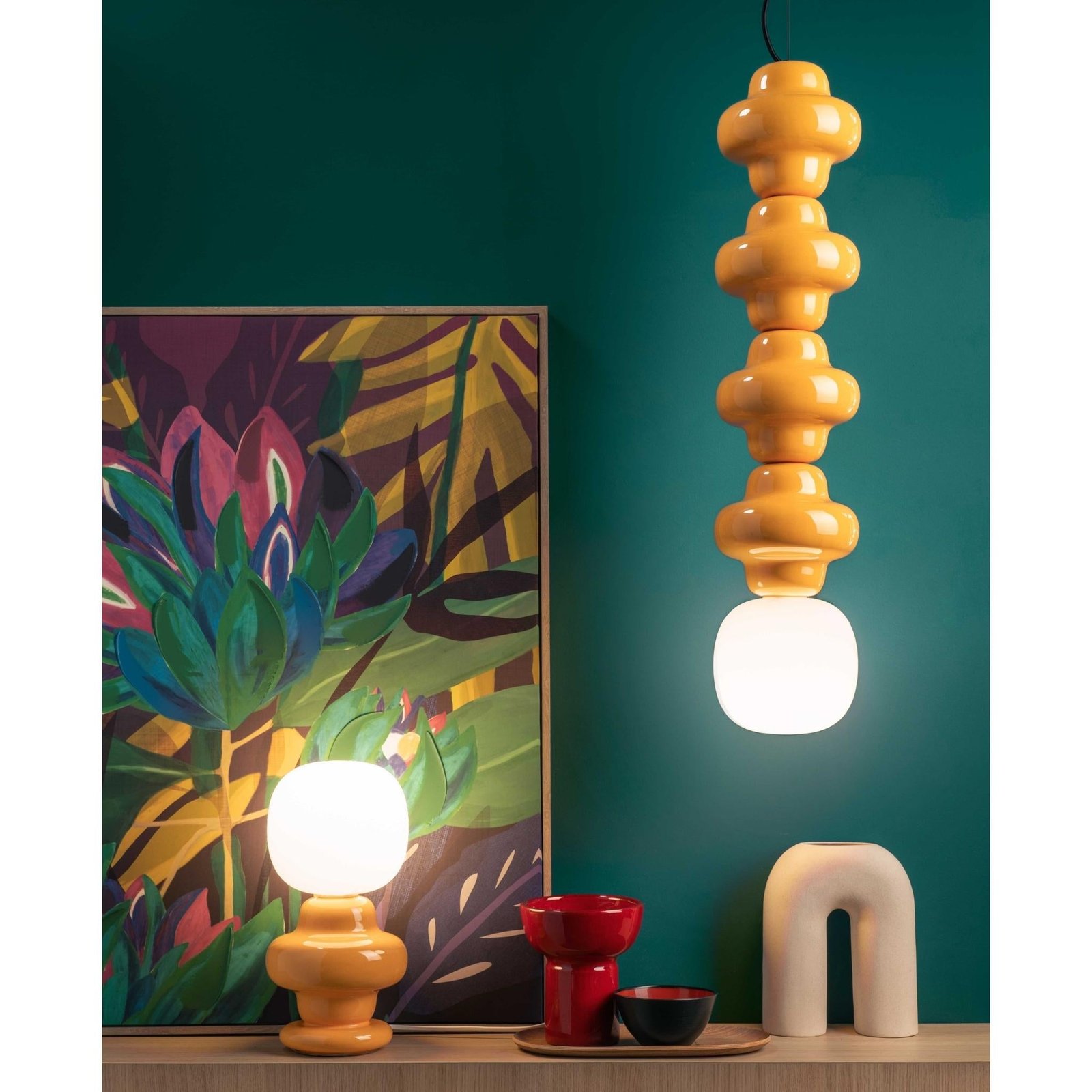 Copacabana Table Lamp - Marrone Moka - Image 2