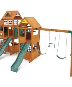 Paramount Wooden Swing Set / Playset - Image 15