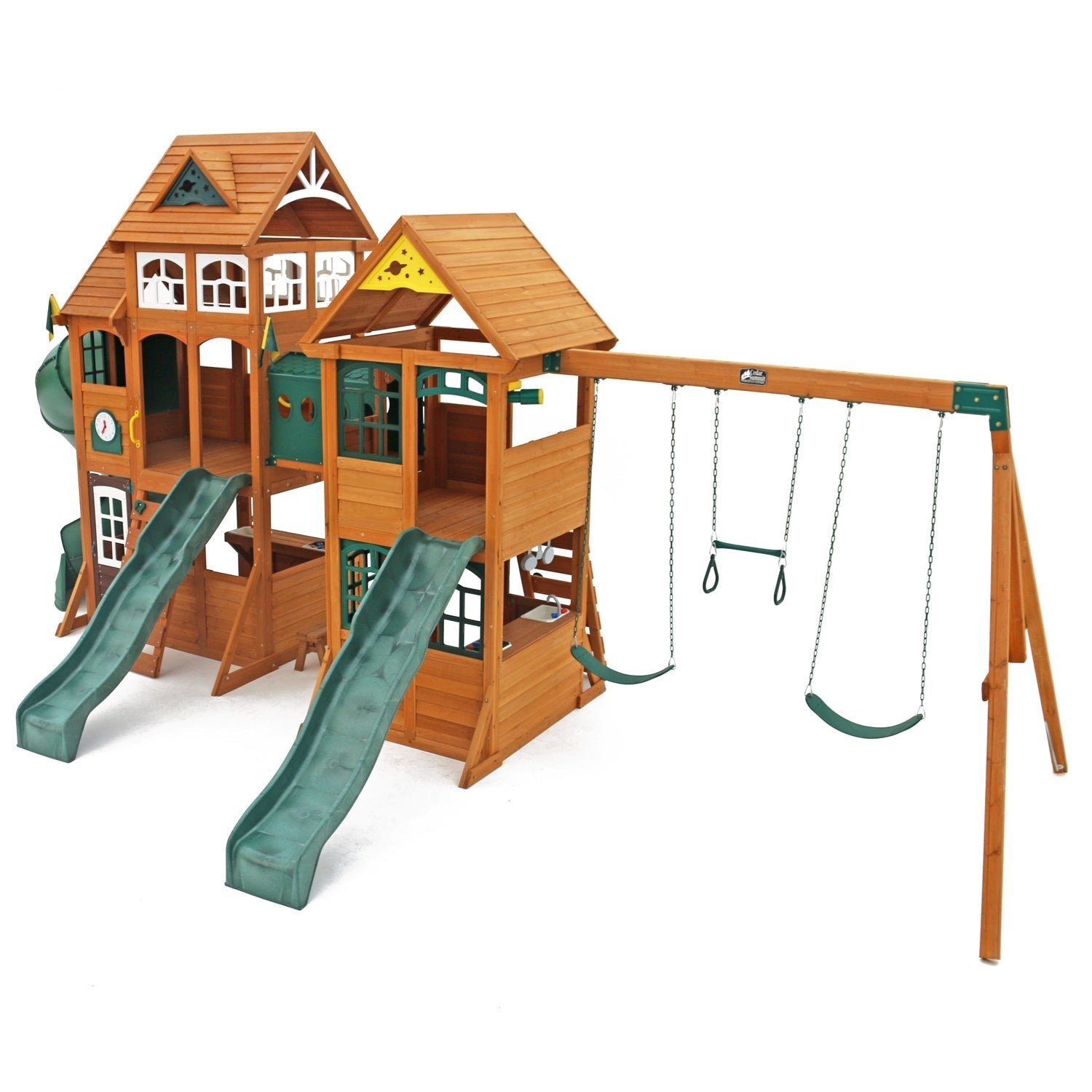Paramount Wooden Swing Set / Playset - Image 15