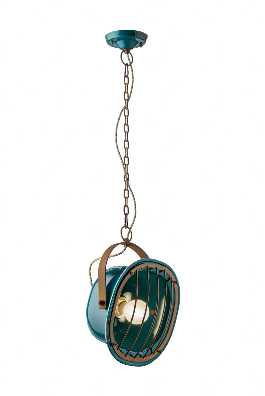 Industrial Pendant - Vintage Bianco (C1657)
