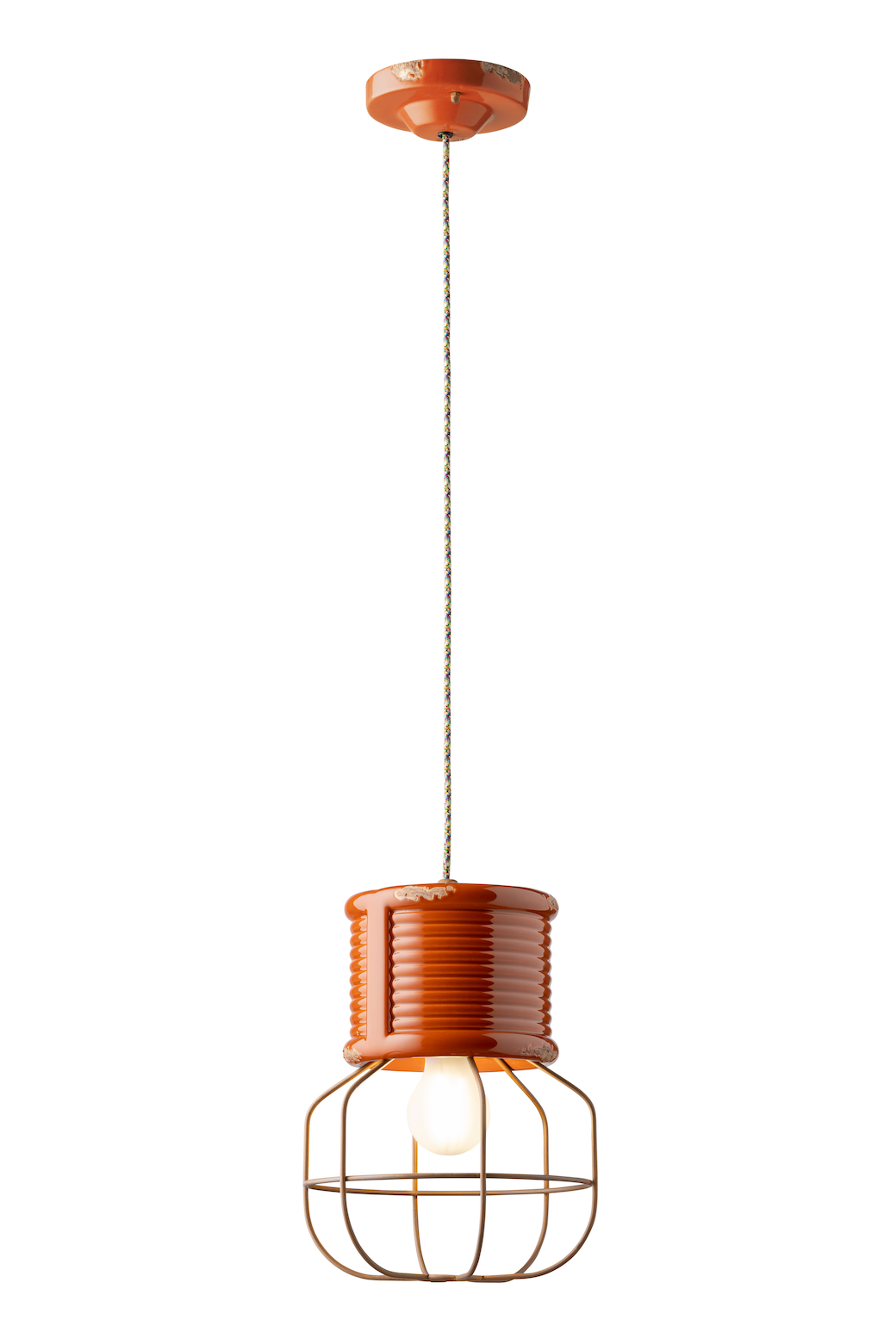 Industrial Pendant - Vintage Bianco (C2340)