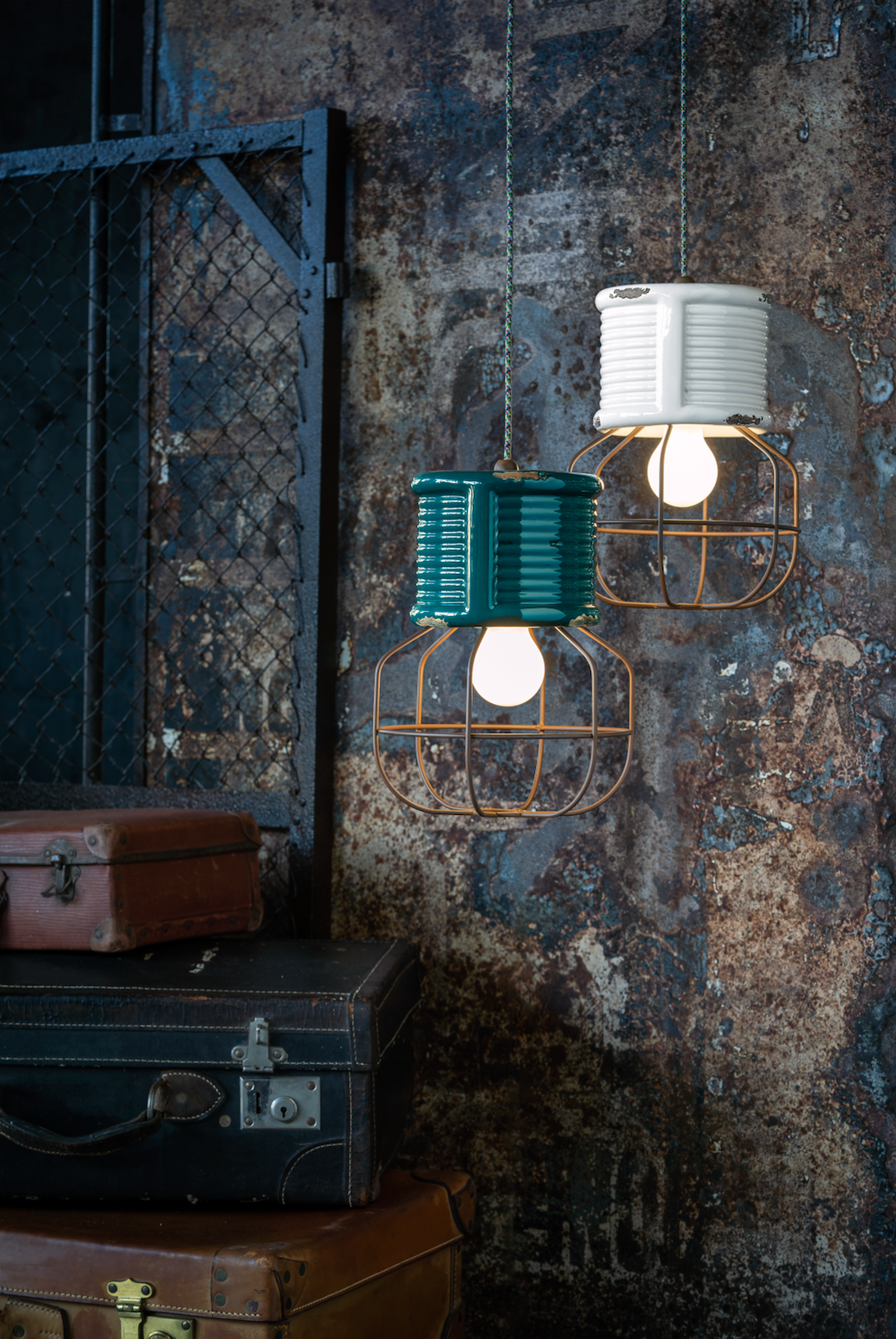 Industrial Pendant - Vintage Bianco (C2340) - Image 2