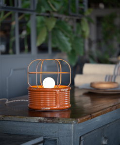Industrial Table Lamp - Vintage Bianco (C2345) - Image 4